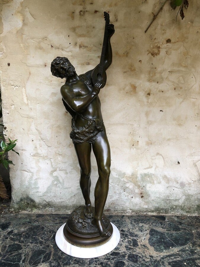 Large Bronze Statue 