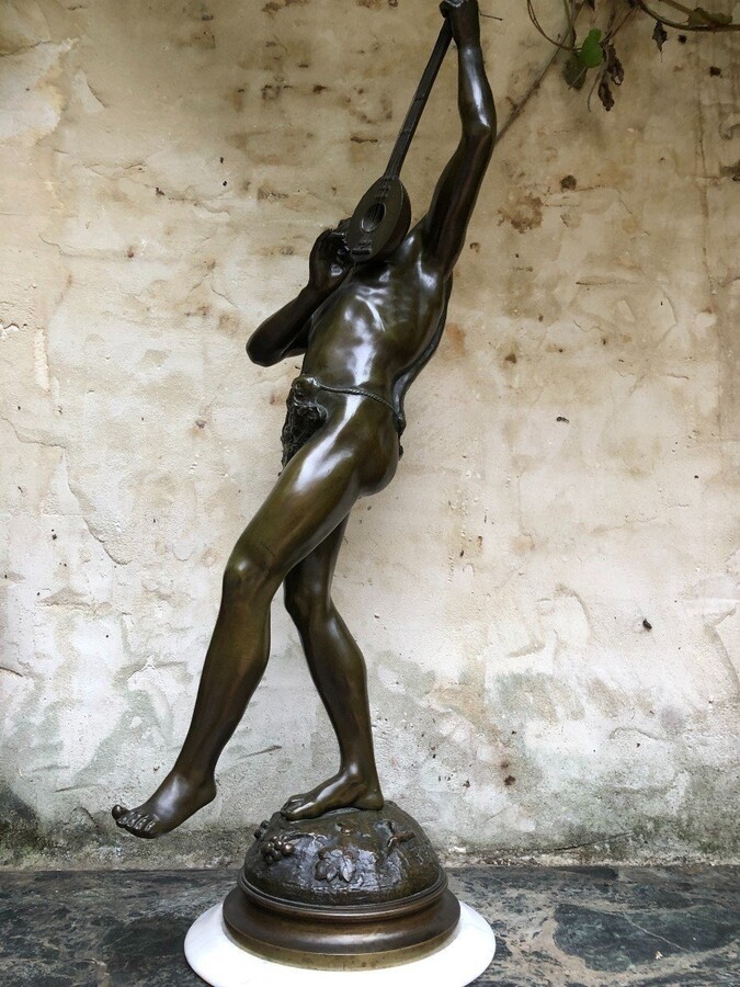 Large Bronze Statue 