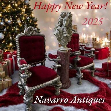 Navarro Antiques wishes you a Happy New Year!